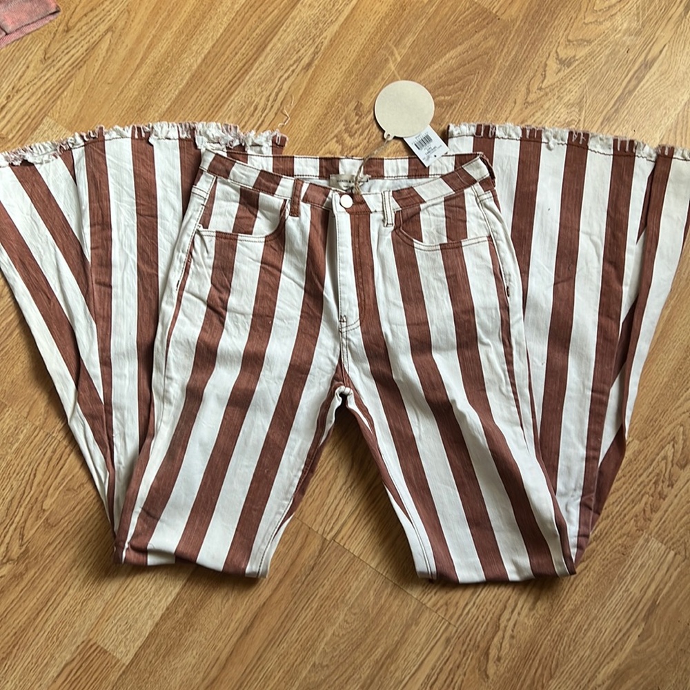The buckle saints and hearts pants